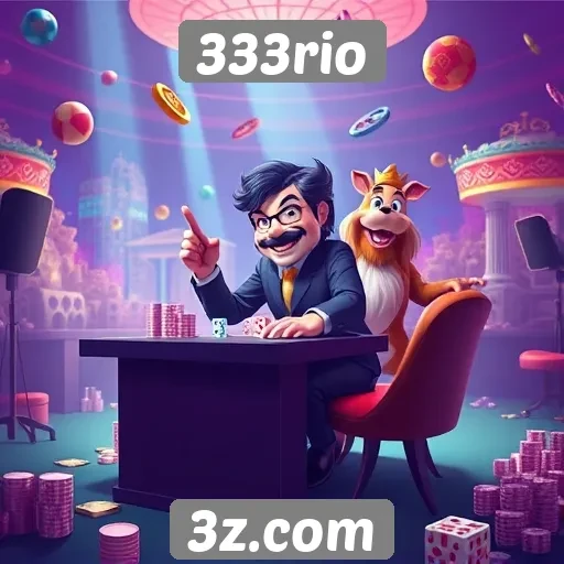 333rio apresenta novos jogos de cassino ao vivo